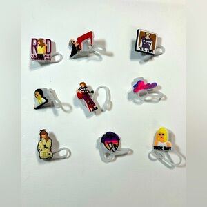Taylor Swift Straw Toppers 🎸🎤